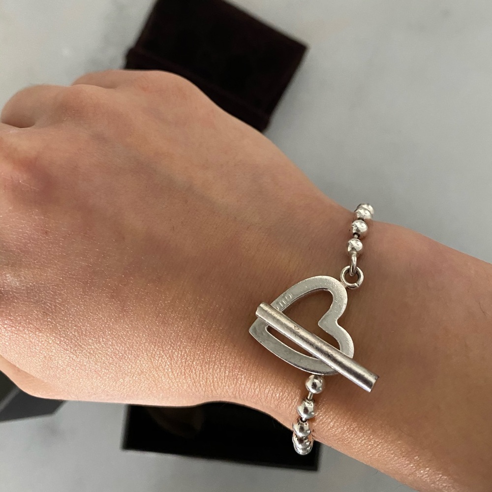Gucci silver bracelet
